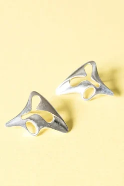 Pamono Vintage Earrings by Henning Koppel, Set of 2><noscript><img width=