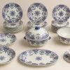 Hot Pamono Vintage Earthenware Dinner Service by Gien, 2001, Set of 40