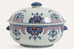 Hot Pamono Vintage Earthenware Dinner Service by Gien, 2001, Set of 40