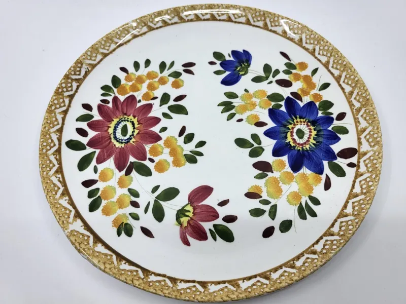 Pamono Vintage Earthenware Plates and Dishes, Italy, 1970s, Set of 12> Dinner Plates & Bowls