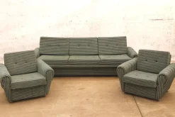 Discount Pamono Vintage Eastern Bloc Living Room Set, Former Czechoslovakia, 1980s, Set of 3