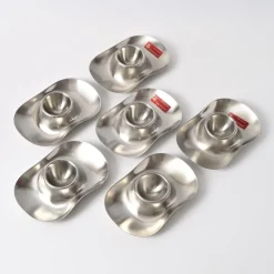 Sale Pamono Vintage Egg Cups in Stainless Steel by Wilhelm Wagenfeld for WMF, 1970s, Set of 6