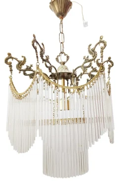 Pamono Vintage Empire Chandelier, 1950s> Ceiling Lights