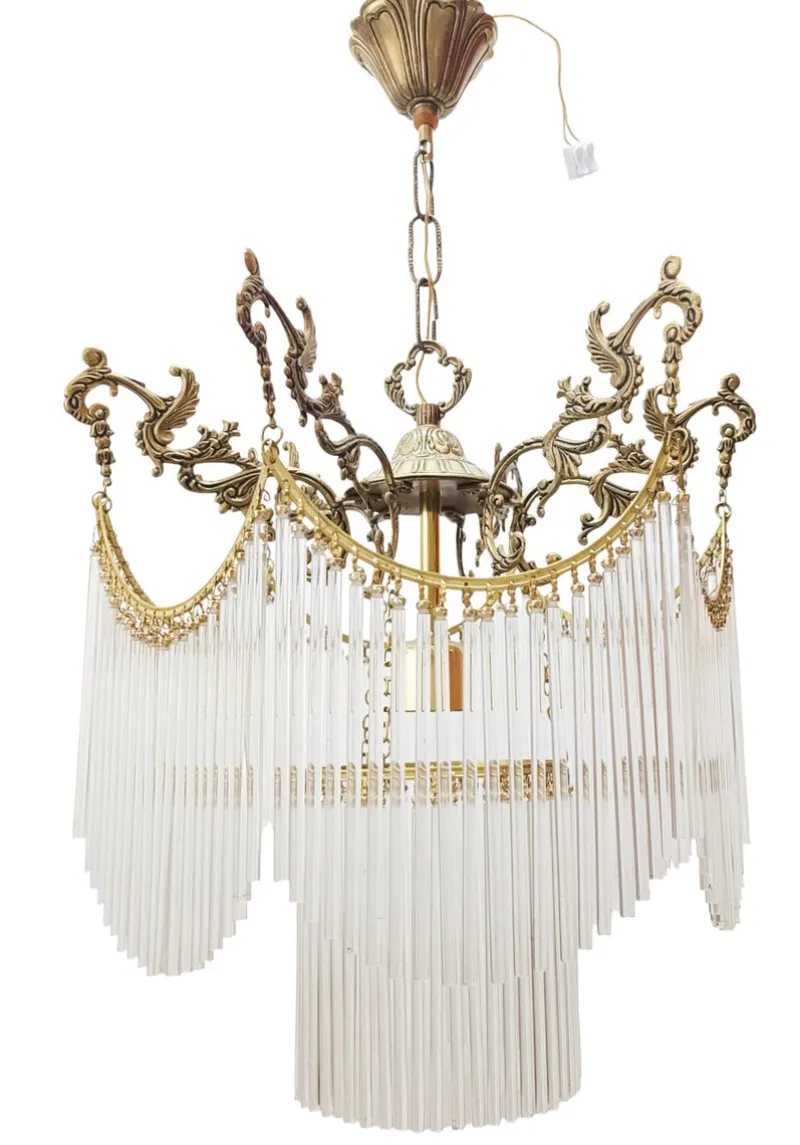 Pamono Vintage Empire Chandelier, 1950s> Ceiling Lights