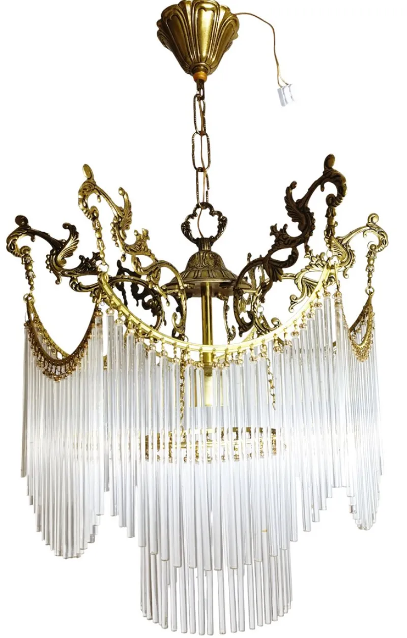 Pamono Vintage Empire Chandelier, 1950s> Ceiling Lights