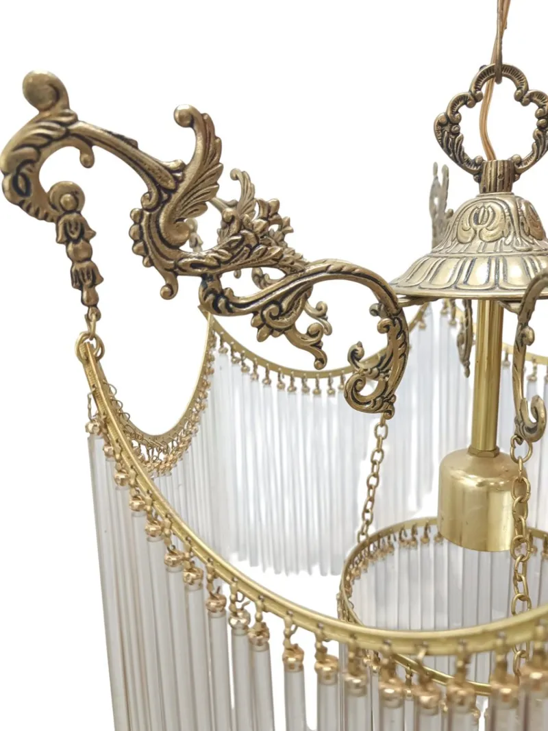 Pamono Vintage Empire Chandelier, 1950s> Ceiling Lights