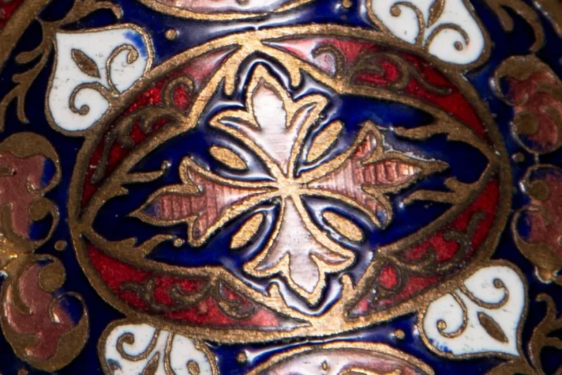 Pamono Vintage Enamel Brooch, 1930s> Brooches