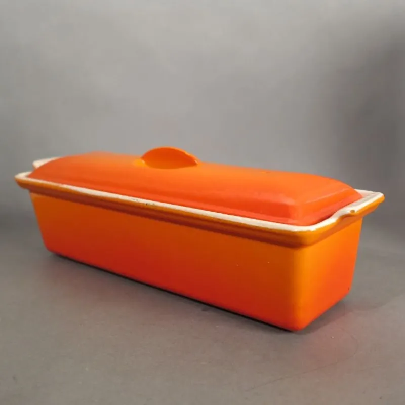 Hot Pamono Vintage Enameled Casserole from Le Creuset France, 1970s