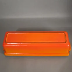 Hot Pamono Vintage Enameled Casserole from Le Creuset France, 1970s