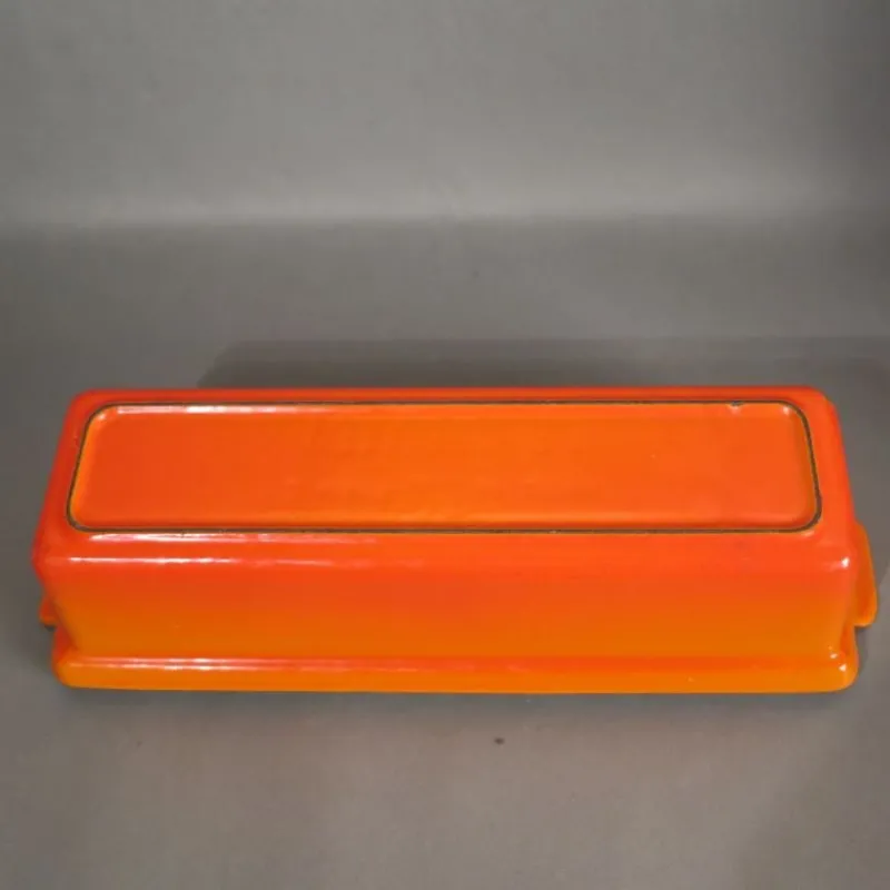 Hot Pamono Vintage Enameled Casserole from Le Creuset France, 1970s