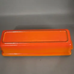 Hot Pamono Vintage Enameled Casserole from Le Creuset France, 1970s