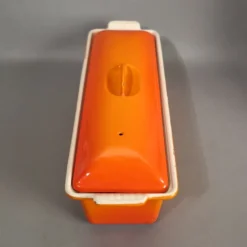 Hot Pamono Vintage Enameled Casserole from Le Creuset France, 1970s