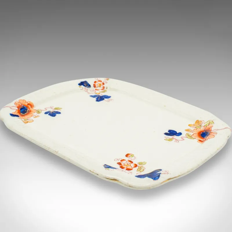 New Pamono Vintage English Butter Dish in Ceramic, 1920