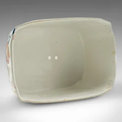 New Pamono Vintage English Butter Dish in Ceramic, 1920