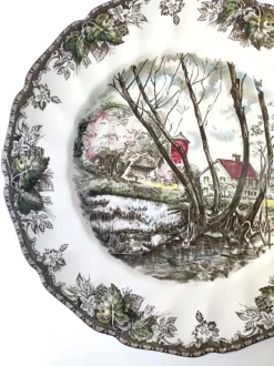 Outlet Pamono Vintage English Dinner Plates, 1950s, Set of 6