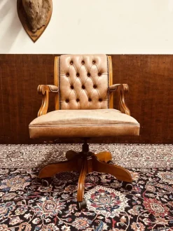 New Pamono Vintage English President Chair