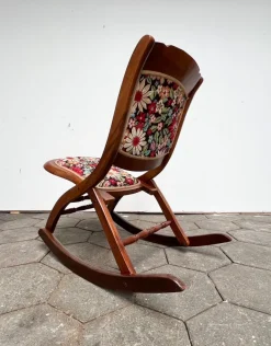 New Pamono Vintage English Rocking Chair, 1960s