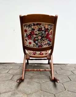 New Pamono Vintage English Rocking Chair, 1960s