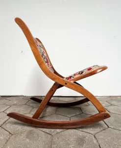 New Pamono Vintage English Rocking Chair, 1960s