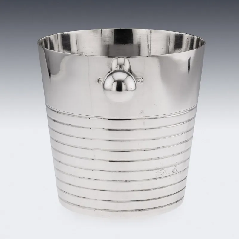 Pamono Vintage English Silver Plated Wine Cooler by Elkington & Co, 1960s> Ice Buckets & Wine Coolers