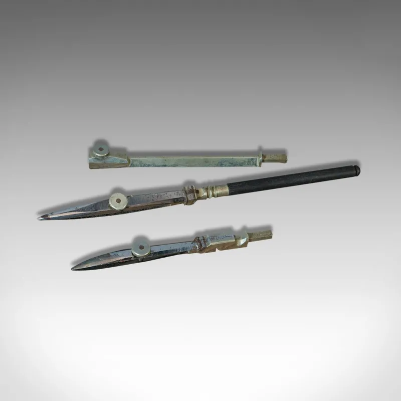 Online Pamono Vintage English Travelling Surveyor's Set, 1930