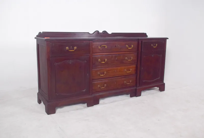 Pamono Vintage English Vanity Unit with Small Mahogany Top, 1920s> Dressing Tables