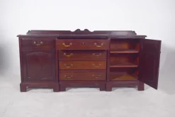 Pamono Vintage English Vanity Unit with Small Mahogany Top, 1920s><noscript><img width=
