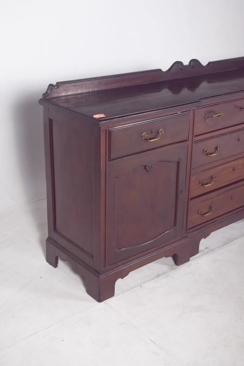 Pamono Vintage English Vanity Unit with Small Mahogany Top, 1920s> Dressing Tables