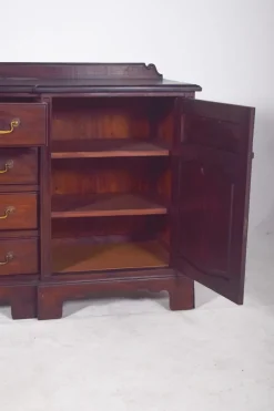 Pamono Vintage English Vanity Unit with Small Mahogany Top, 1920s><noscript><img width=
