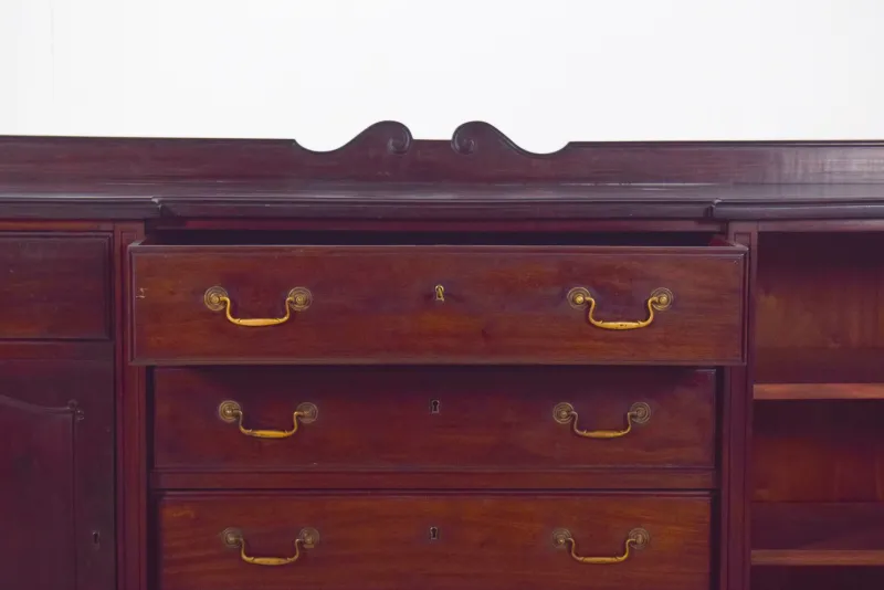Pamono Vintage English Vanity Unit with Small Mahogany Top, 1920s> Dressing Tables