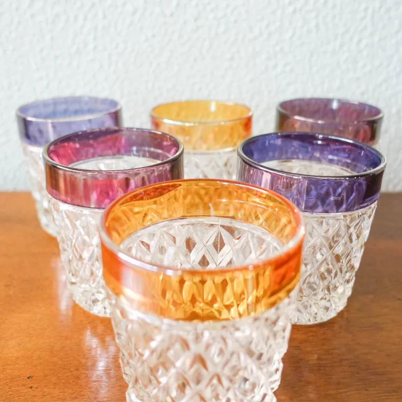 Outlet Pamono Vintage English Whiskey Glasses, 1960s, Set of 6