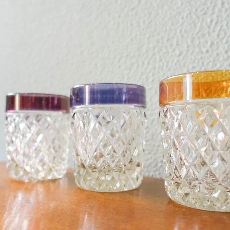 Outlet Pamono Vintage English Whiskey Glasses, 1960s, Set of 6