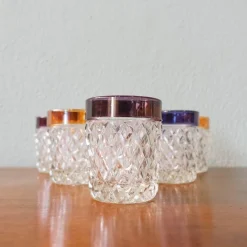 Outlet Pamono Vintage English Whiskey Glasses, 1960s, Set of 6