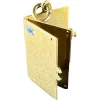 Pamono Vintage Envelope and Letter 14k Yellow Gold Enamel Stamp Charm Pendant, 1940s> Necklaces