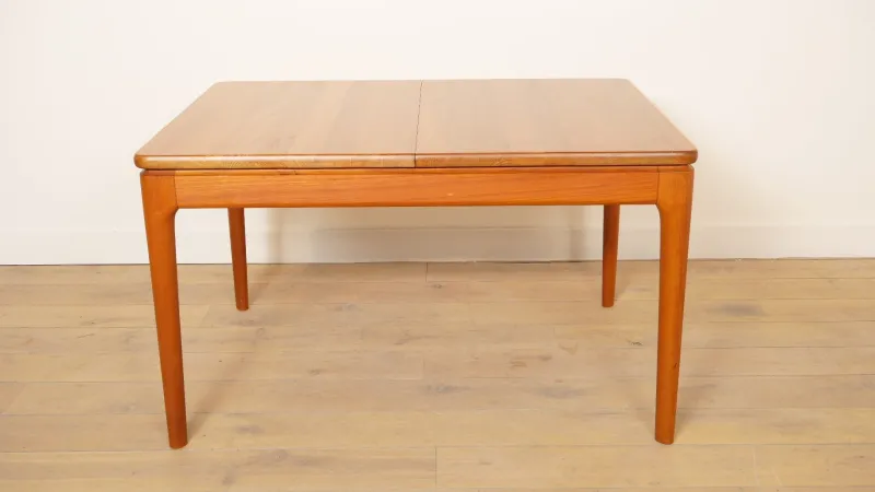 Best Pamono Vintage Extendable Dining Table in Teak from Glostrup Moblerfabrik