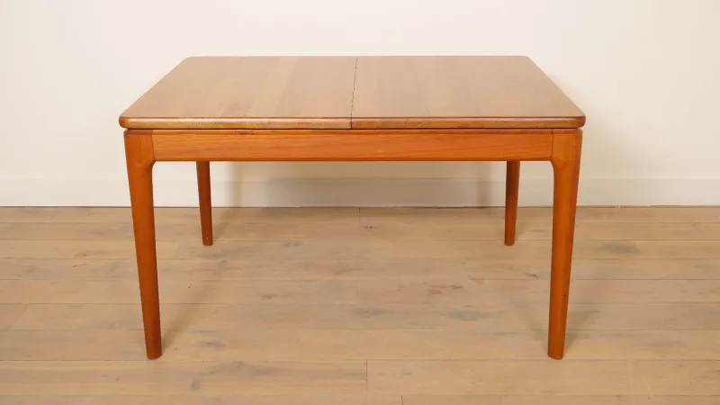 Best Pamono Vintage Extendable Dining Table in Teak from Glostrup Moblerfabrik