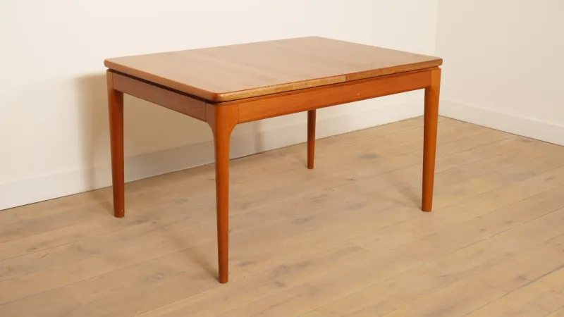 Best Pamono Vintage Extendable Dining Table in Teak from Glostrup Moblerfabrik