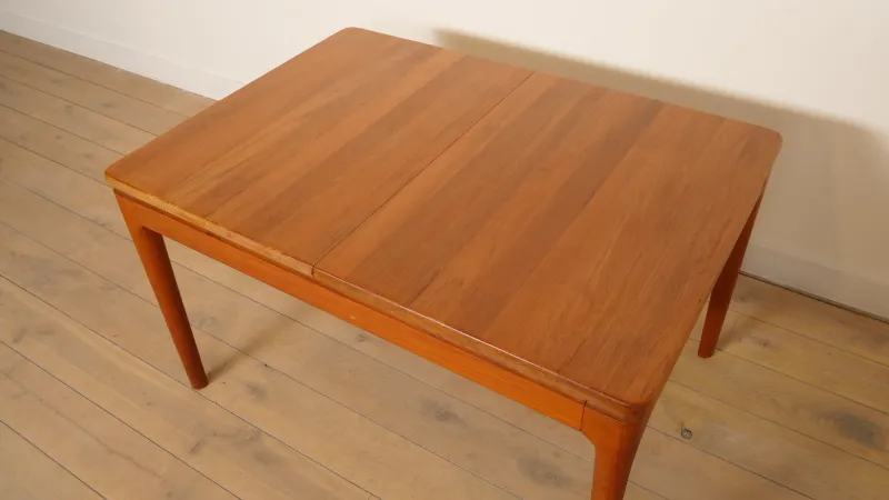 Best Pamono Vintage Extendable Dining Table in Teak from Glostrup Moblerfabrik
