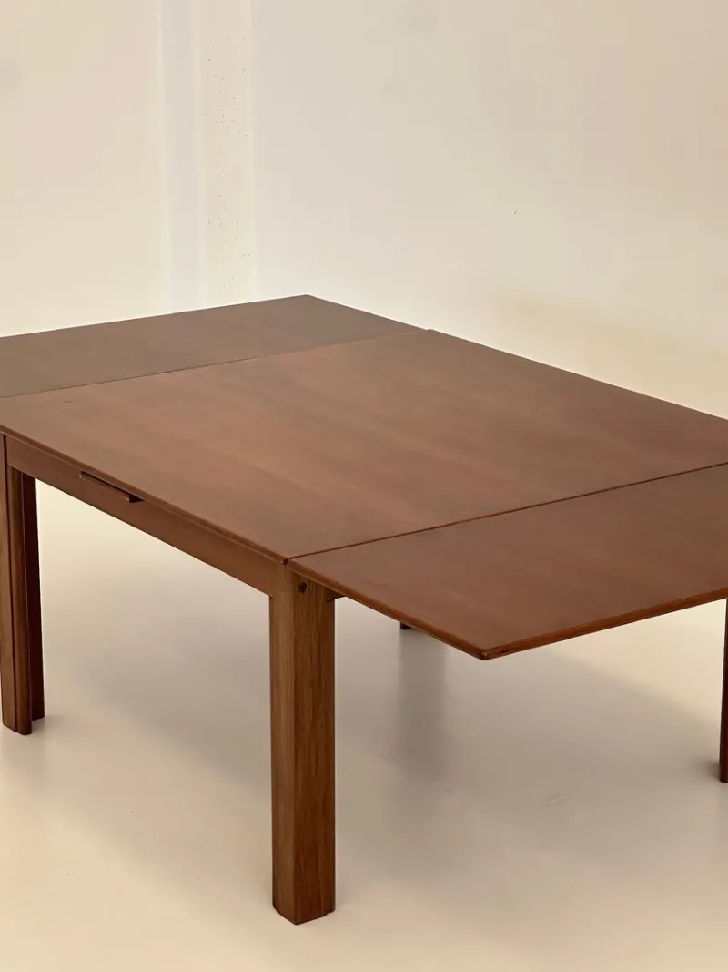Clearance Pamono Vintage Extendable Square Dining Table, 1970s
