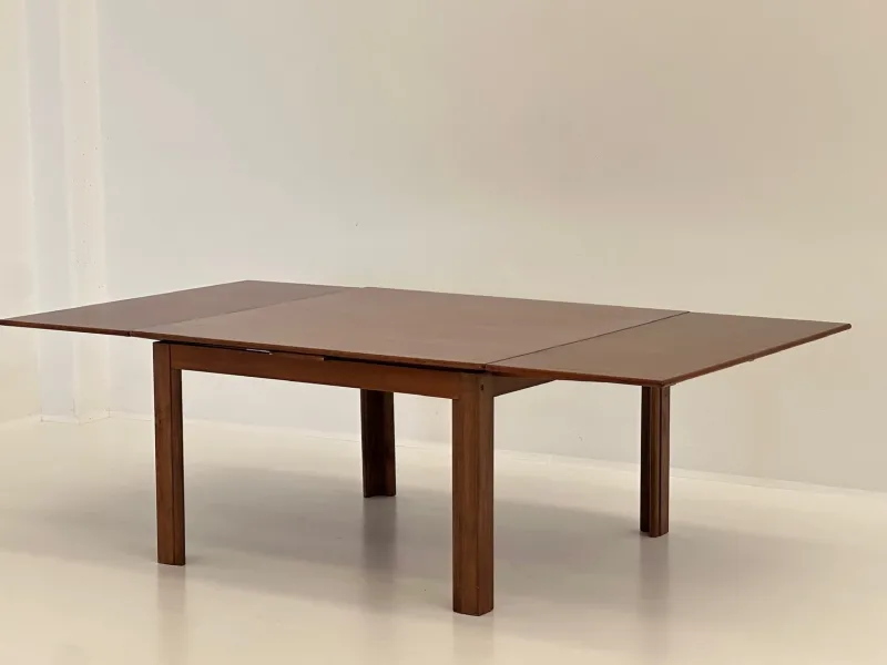 Clearance Pamono Vintage Extendable Square Dining Table, 1970s