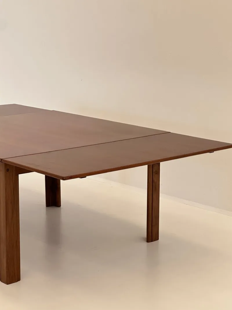 Clearance Pamono Vintage Extendable Square Dining Table, 1970s