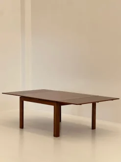 Clearance Pamono Vintage Extendable Square Dining Table, 1970s