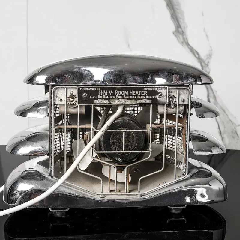 Pamono Vintage Fan Heater from HMV, 1938