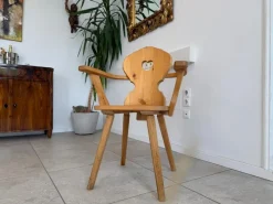 Pamono Vintage Farmhouse Heart-Shaped Armchair> Lounge Chairs & Armchairs