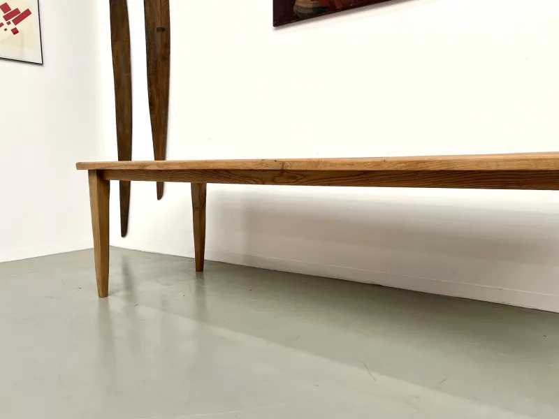 Online Pamono Vintage Farmhouse Table in Oak, 1950s