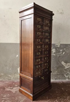 Pamono Vintage Filing Cabinet, 1920s><noscript><img width=