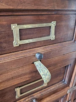 Pamono Vintage Filing Cabinet, 1920s><noscript><img width=