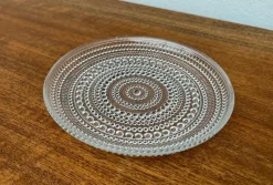 Online Pamono Vintage Finnish Kastehelmi Series Glass Plates by Oiva Toikka for Iittala, Set of 5