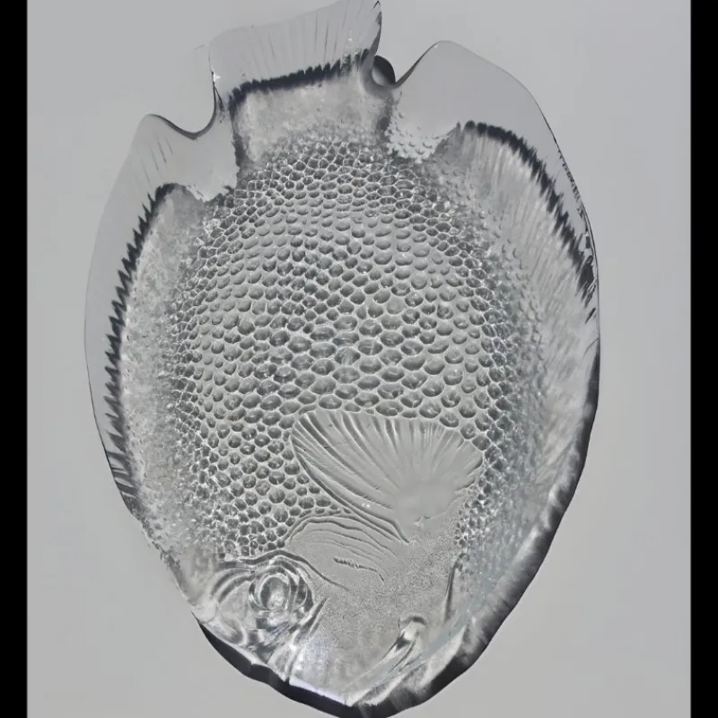Pamono Vintage Fish Service from Arcoroc, France, 1970s, Set of 9> Serving Dishes