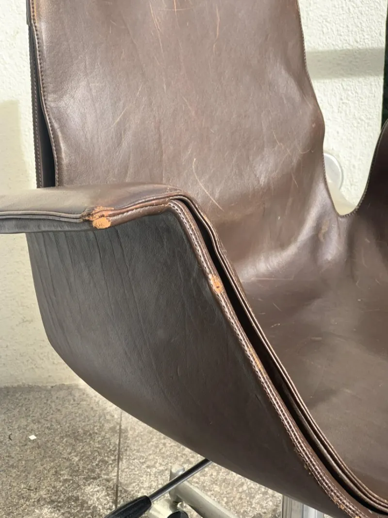 New Pamono Vintage FK 6727 Tulip Chair by Preben Fabricius & Jørgen Kastholm for Kill International